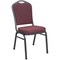 Flash Furniture Burgundy Banquet Chair, Silver CBMW-202 - alternate 1